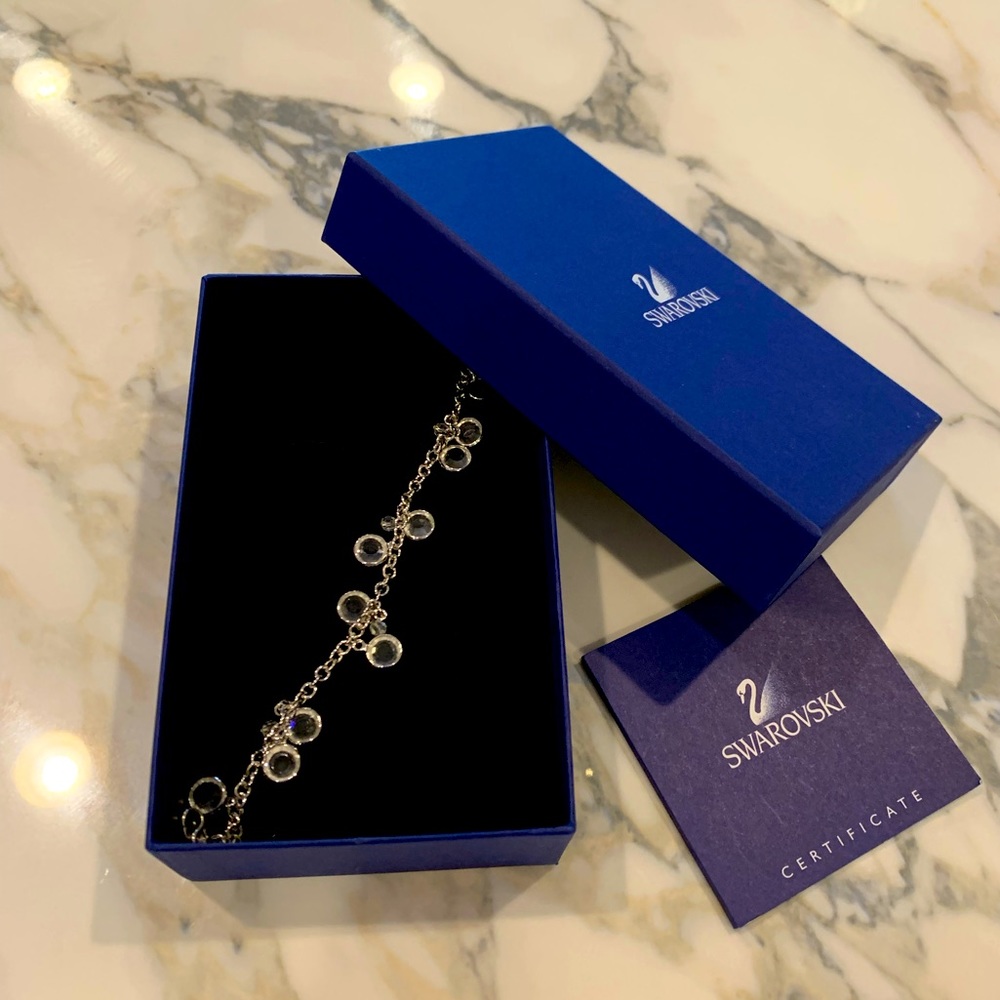 Swarovski 🦢Crystal Charms Bracelet